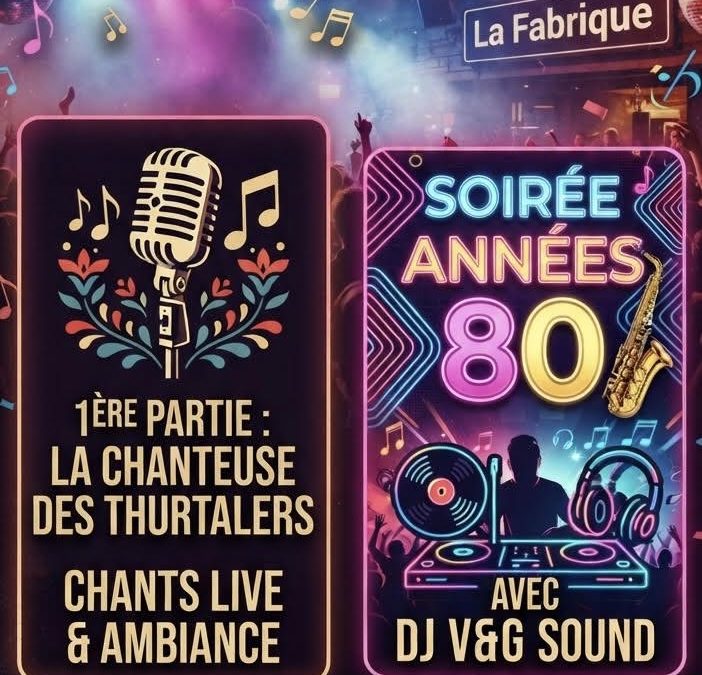 Soirée Années 80